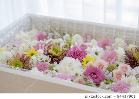 葬禮花案送別花形象 84437901