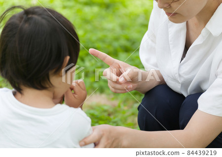 媽媽罵孩子 84439219