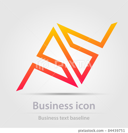 Originally designed vector color business icon Originally designed vector color business icon 84439751
