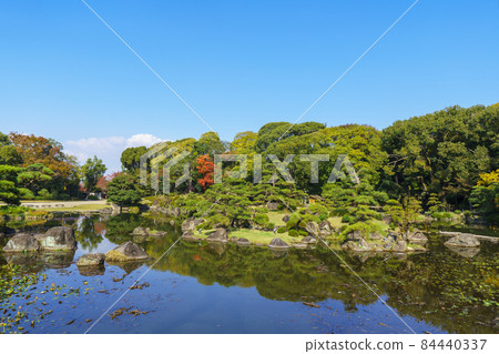 Keitakuen Garden in Tennoji Park Keitakuen Garden in Tennoji Park 84440337