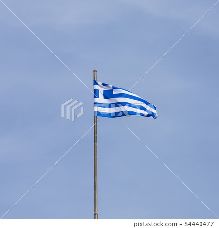 The Greek flag The Greek flag 84440477