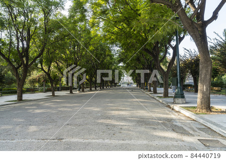 Zappelion park in Athens, Greece Zappelion park in Athens, Greece 84440719