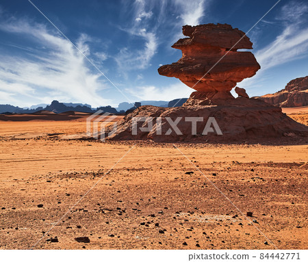 Rocks in Sahara Desert, Algeria Rocks in Sahara Desert, Algeria 84442771