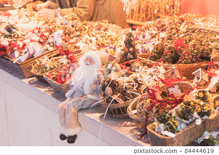 Christmas market Santa doll Christmas market Santa doll 84444619