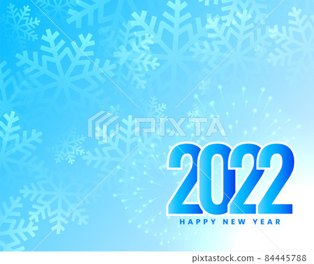 2022 new year snowflakes background design 2022 new year snowflakes background design 84445788