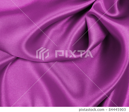 Smooth elegant pink silk or satin luxury cloth texture as abstract background. Luxurious background design Smooth elegant pink silk or satin luxury cloth texture as abstract background. Luxurious background design 84445903