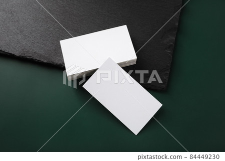 Blank business cards Blank business cards 84449230