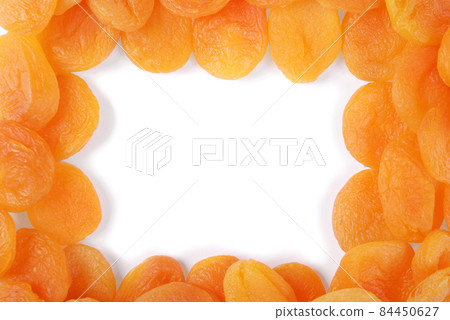 Dried apricots frame 84450627