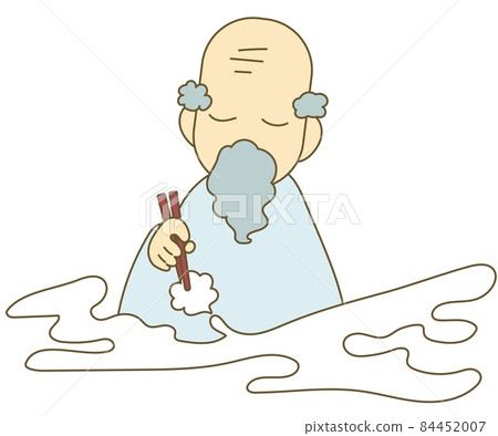 A hermit who eats haze with chopsticks A hermit who eats haze with chopsticks 84452007