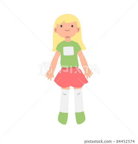 Young Lying Blond Woman Sky Watching View from Above Vector Illustration Young Lying Blond Woman Sky Watching View from Above Vector Illustration 84452574