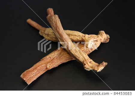 Red ginseng root, a medicinal herb good for health 84453083