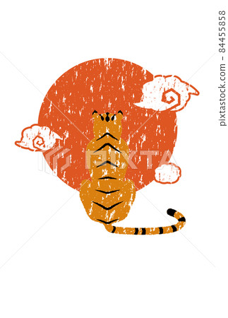 Sun and Tiger back grunge 處理 84455858
