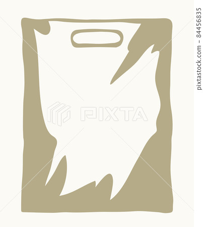 Shopping bag illustration. Vector drawing 84456835