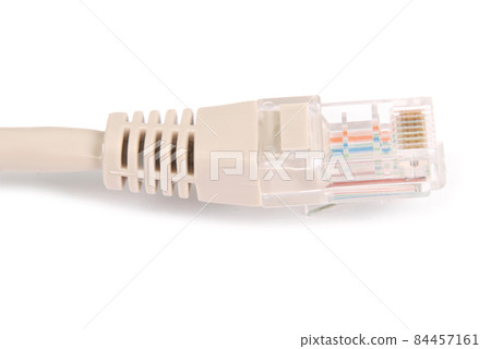 Lan cable and connector RJ45 84457161