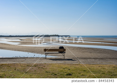 退潮時的瑪塔瑪海岸 退潮時的瑪塔瑪海岸 84458343