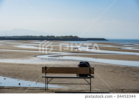 退潮時的瑪塔瑪海岸 84458344