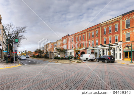 Scene of downtown Orangeville, Ontario, Canada Scene of downtown Orangeville, Ontario, Canada 84459343
