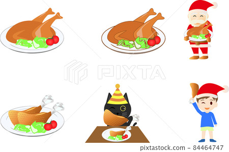 Roast chicken set 84464747