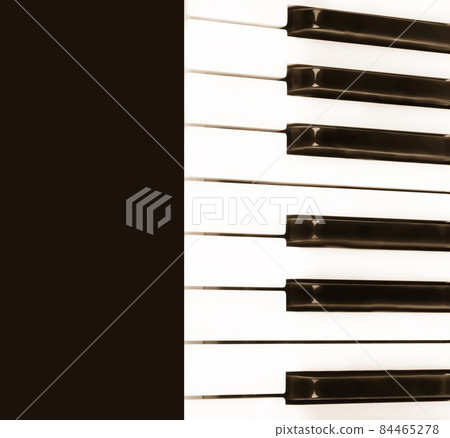 piano keys musical background 84465278