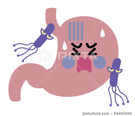 Stomach character Helicobacter pylori 84465604