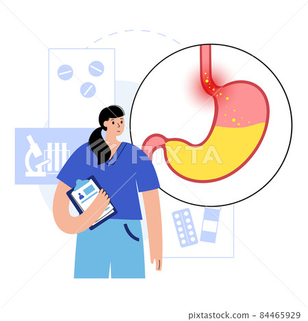 Gastroesophageal reflux disease Gastroesophageal reflux disease 84465929