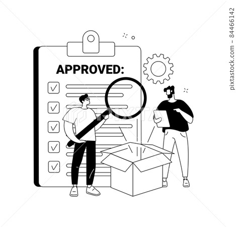 Product quality abstract concept vector illustration. Product quality abstract concept vector illustration. 84466142