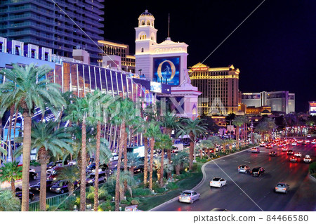 Las Vegas city night view Las Vegas city night view 84466580