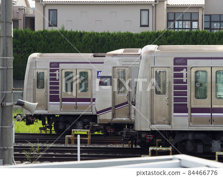 在編組站排隊的地鐵車 84466776