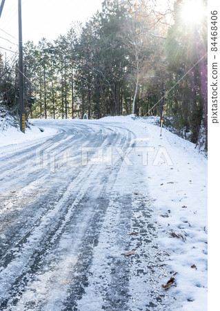 雪道/冰谷(Onbara湖周圍) 雪道/冰谷(Onbara湖周圍) 84468406