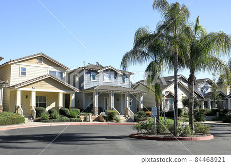 Near Los Angeles, California (newly built residential area for the millennium generation) Near Los Angeles, California (newly built residential area for the millennium generation) 84468921