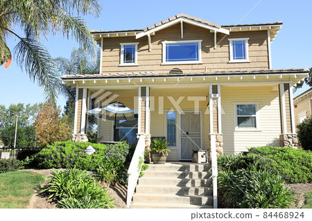 Near Los Angeles, California (newly built residential area for the millennium generation) Near Los Angeles, California (newly built residential area for the millennium generation) 84468924
