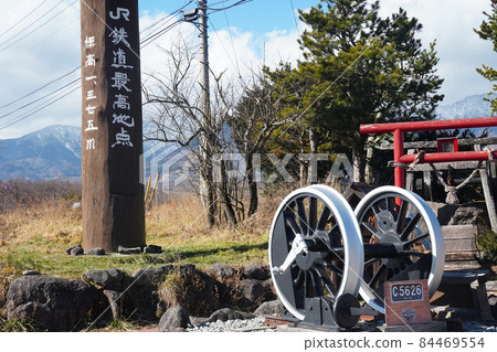 Koumi Line JR Railway highest altitude point 84469554