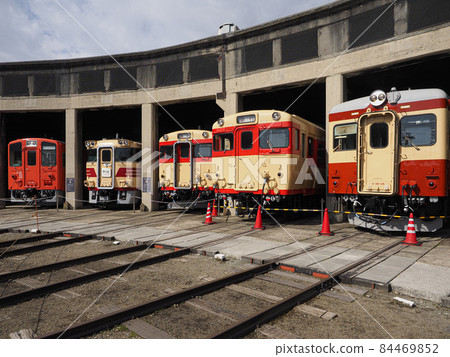 津山真奈鐵道博物館的鐵道車輛 津山真奈鐵道博物館的鐵道車輛 84469852