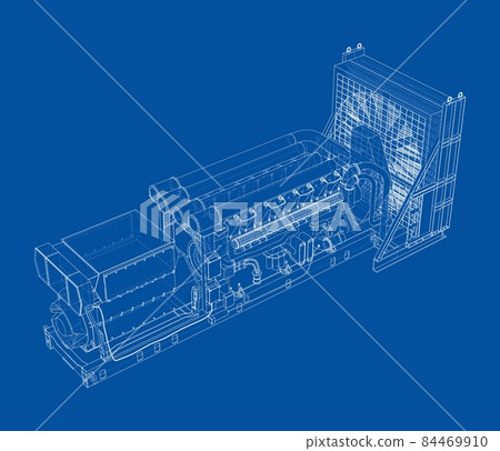 Large industrial diesel generator Large industrial diesel generator 84469910