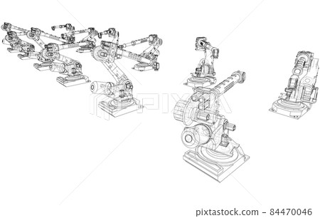 A industral robots manipulators A industral robots manipulators 84470046