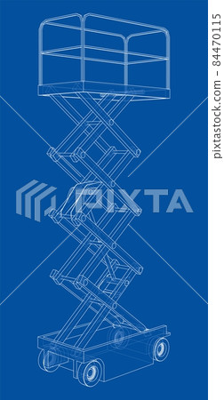 Scissor lift concept outline 84470115