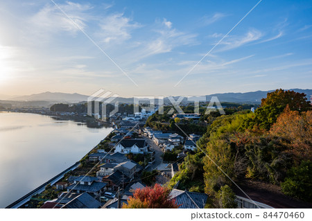 Kitsuki Castle-View from the castle tower 84470460