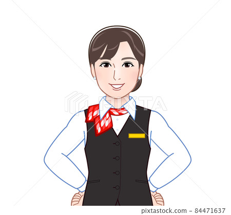 Cabin attendant women 84471637