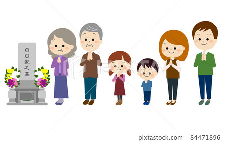 一家人掃墓（秋/冬） 84471896