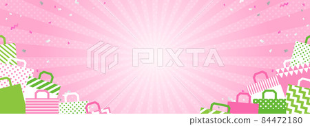 春季購物和銷售的橫幅模板 84472180