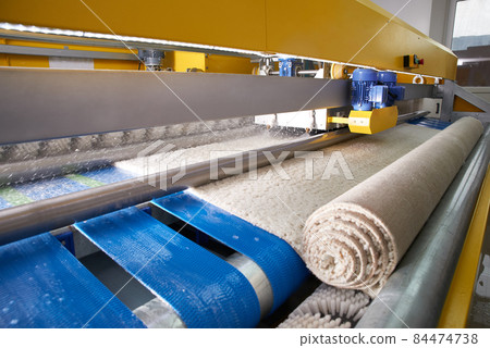 Automatic industrial line for washing and cleaning carpets 84474738