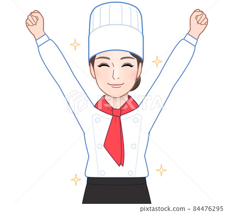 Patissier woman - Stock Illustration [84476295] - PIXTA