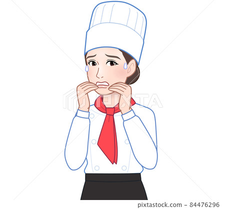 Patissier woman - Stock Illustration [84476296] - PIXTA