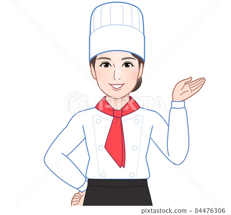 Patissier woman - Stock Illustration [84476306] - PIXTA