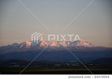 從皮府鎮看大雪山，夜景 84479944