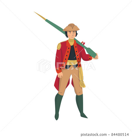 Medieval Army Soldier Composition 84480514