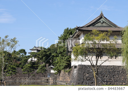 Edo Castle Sakurada Tatsumi Tower and Fujimi Tower Building 84483667