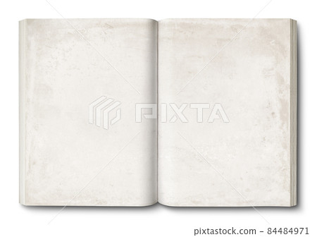 White open book isolated on white 84484971