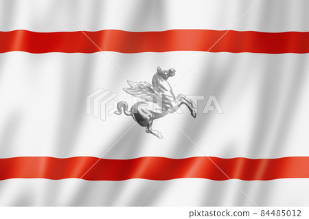 Tuscany region flag, Italy Tuscany region flag, Italy 84485012