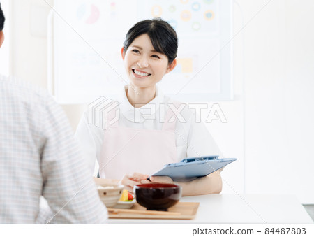有營養指導的女人 84487803